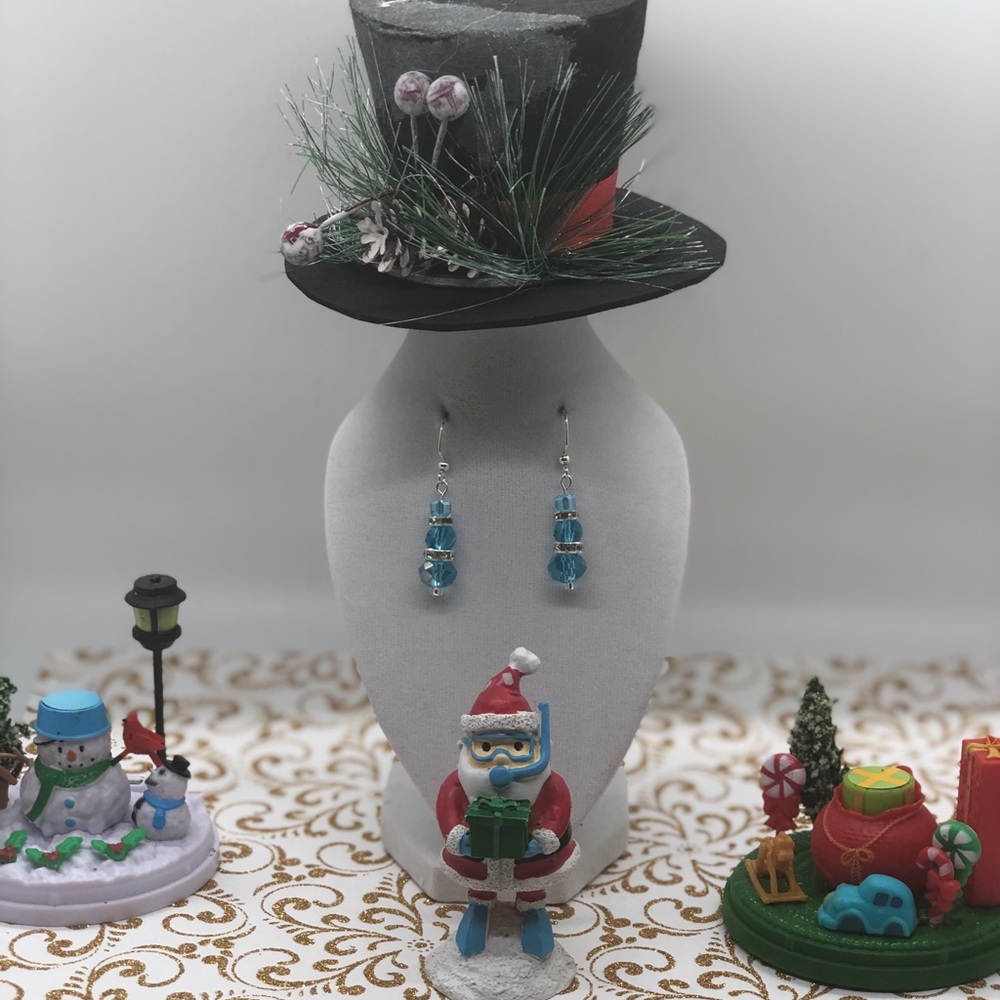 Christmas earrings